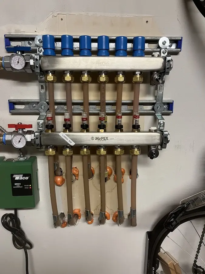 Plumber performing Water Heater Repair at a residential property in White Rock